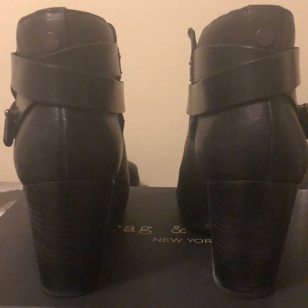 Rag & Bone Black Harrow Bootie - Picture 7 of 8